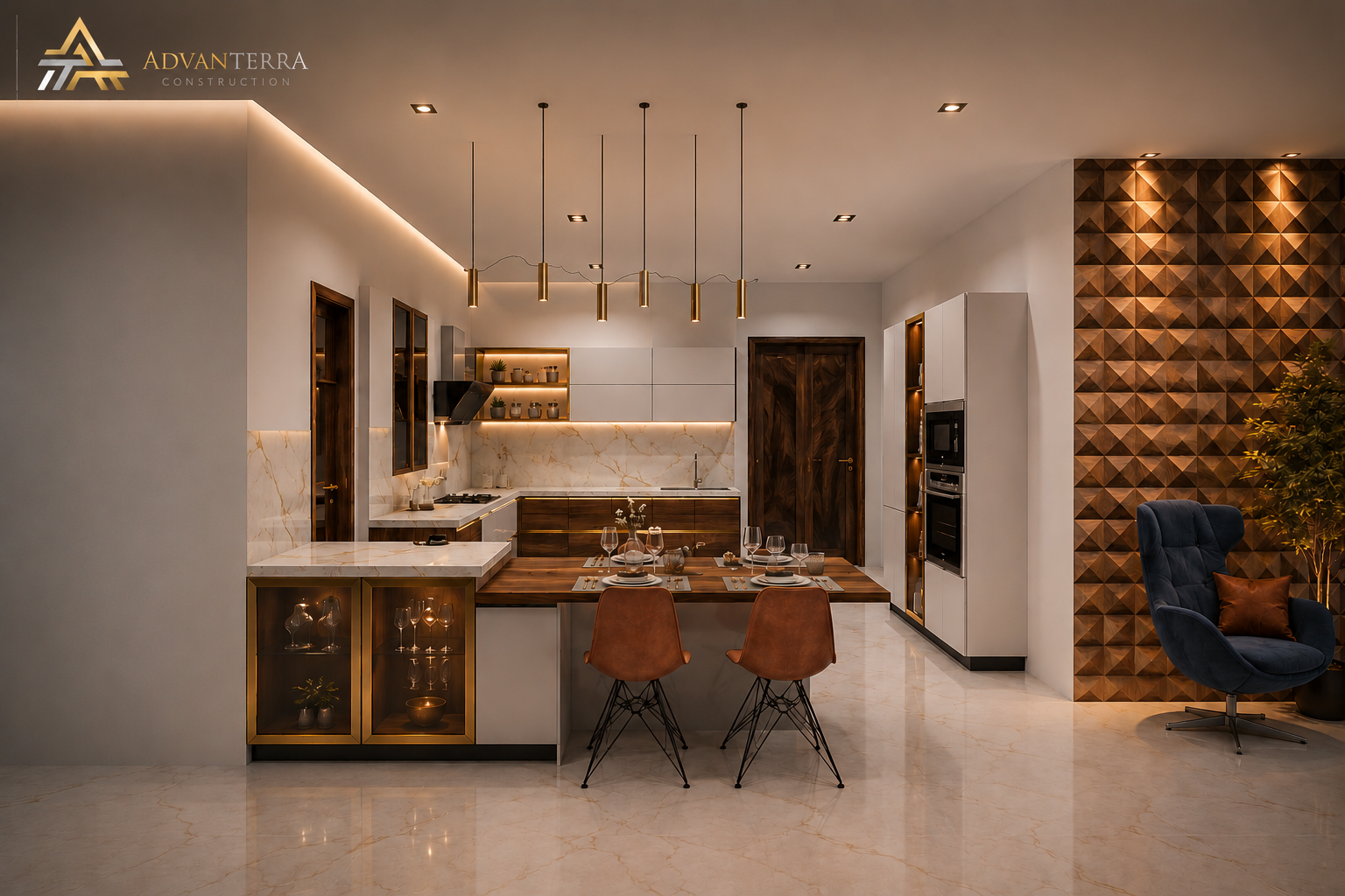 Modern Essence — Interior project in Hassan
